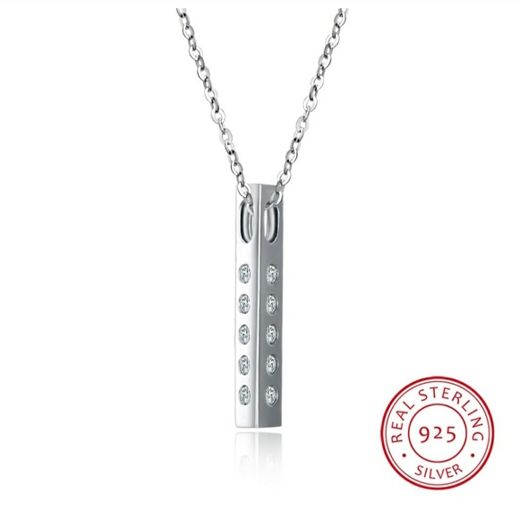 Platinum Plated Necklace - Picture 2 of 4